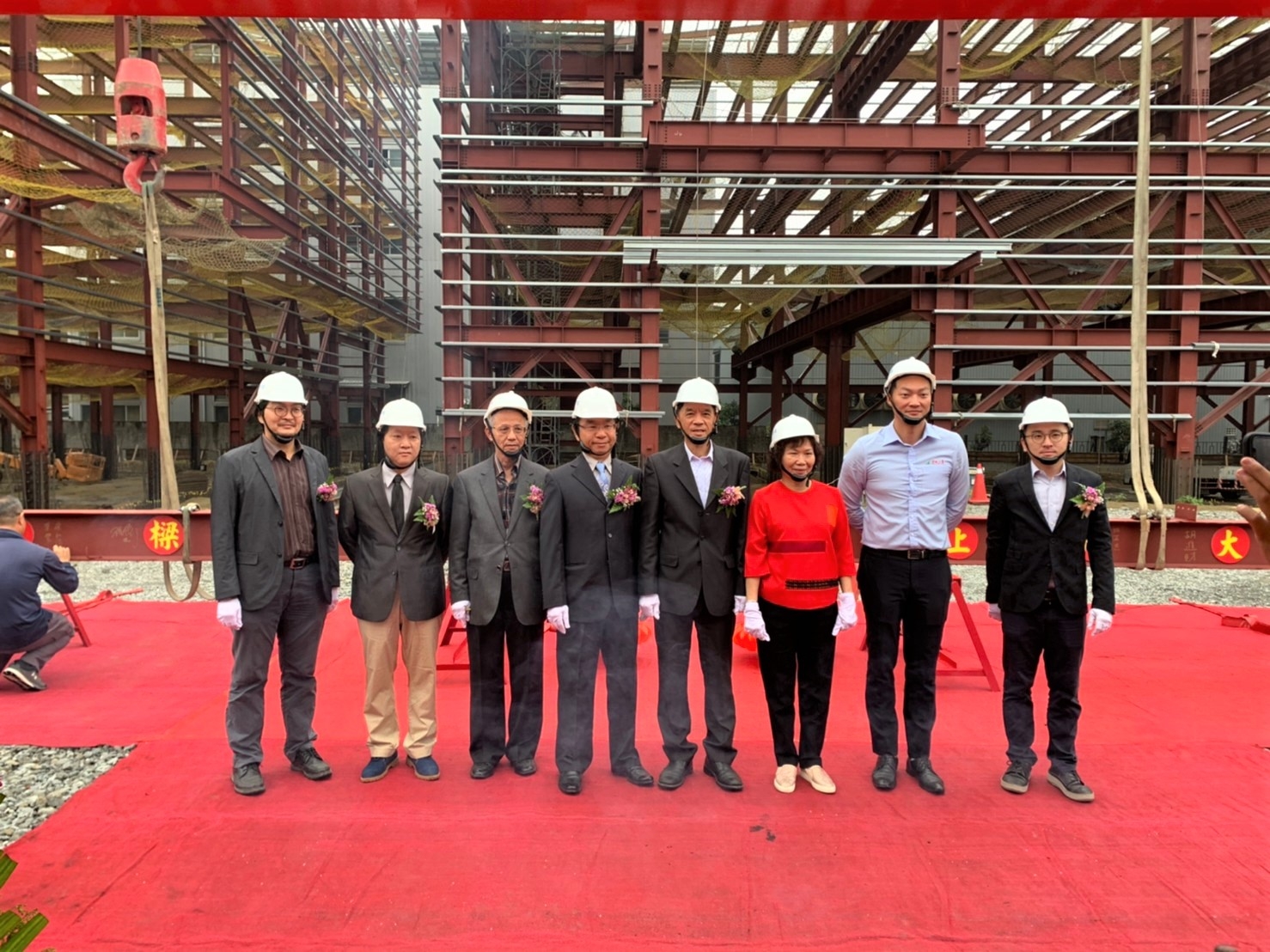 君帆工業股份有限公司廠房新建工程上梁典禮
