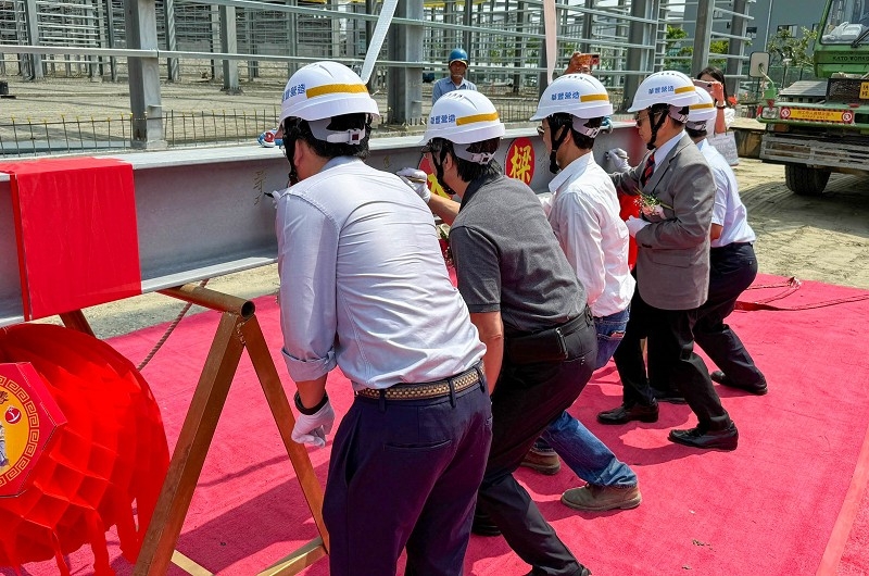 鎧暘科技股份有限公司台南廠廠房(第一期)新建工程上樑典禮