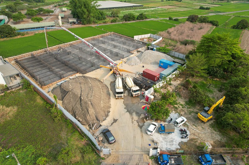 啟賦科技台南市新市區潭頂段廠房新建工程