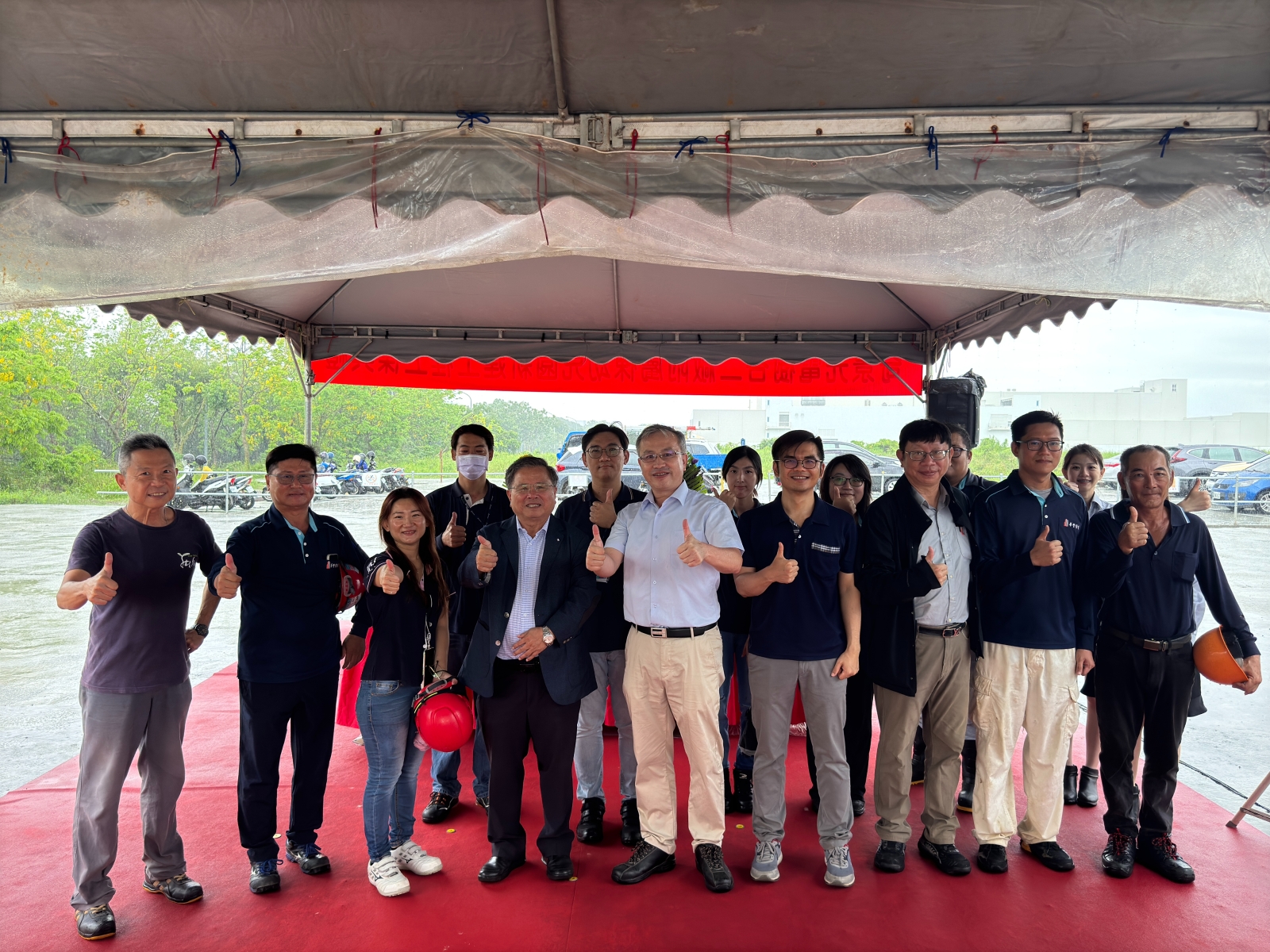 奇景光電樹谷二廠附屬棟幼兒園新建工程上樑典禮